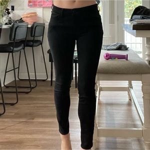 Anthropology black jeans by pilcro and the letterpress